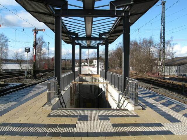 26.02.: Blick auf die Treppe