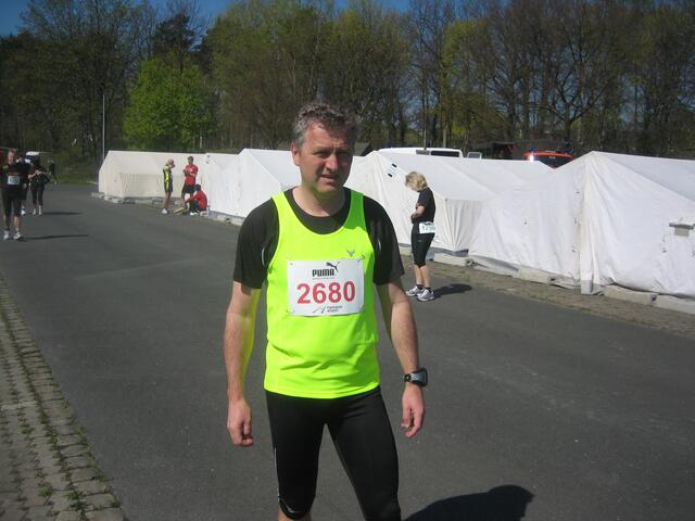 Jürgen vor dem Start