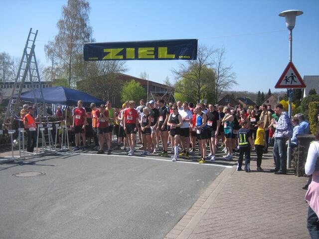 Start des 10 km Laufes