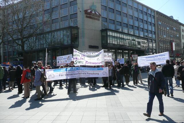 Info für die Passanten