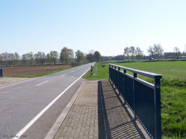 Die Querung der K133 Ehlershausen-Nienhagen.