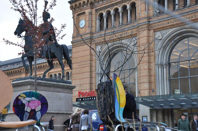 Kunst vor dem Hauptbahnhof