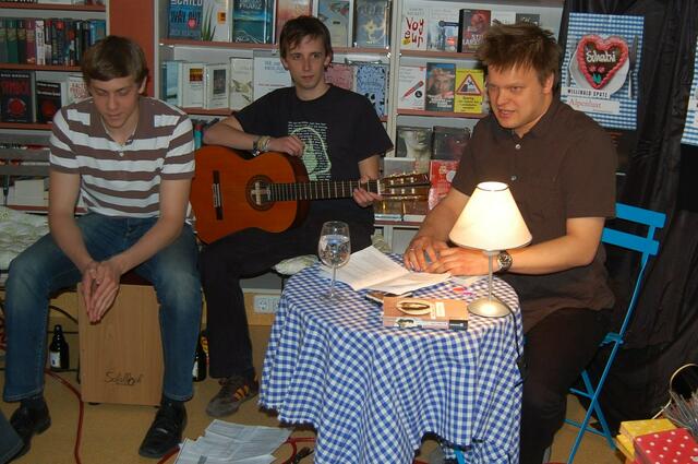 Von links: Vitus Aumann, Andreas Kalb und Willibald Spatz