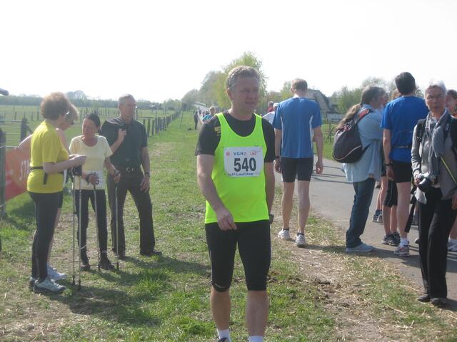 ... Jürgen am Start