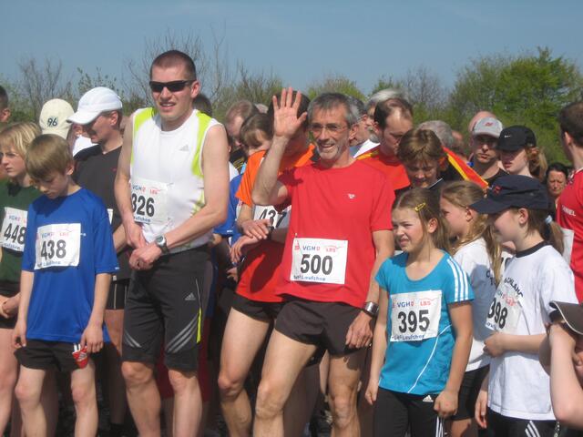 Peter Aßmann am 5,75 km Start