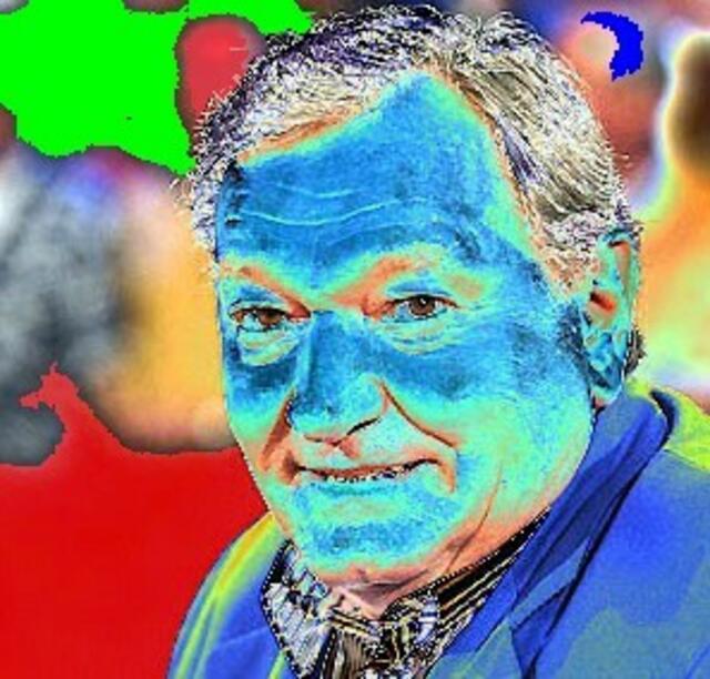 Götterdämmerung: Die Rückkehr der Außerirdischen. Autor Erich von Däniken bei 3nach9; a&s-Malerei.