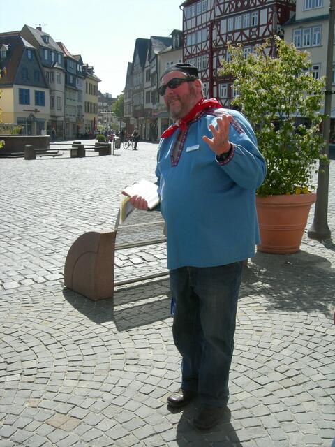 Stadtführer Dieter Schulz