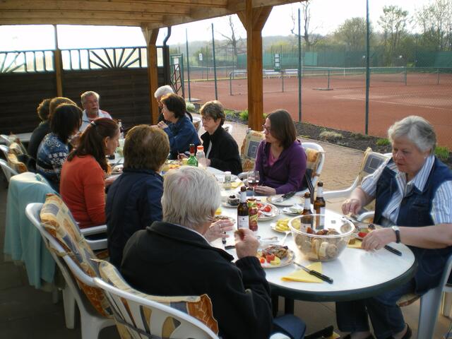 Abschluss in geselliger Runde