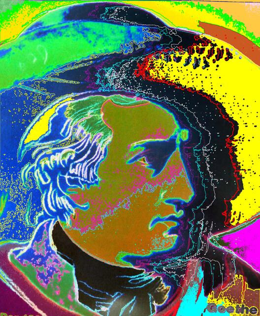 Warhols GOETHE a&s-mutiert.
