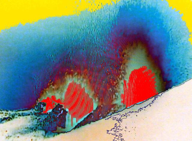 Eyjafjallajökull. a&s-Malerei 29/4/10.