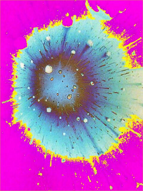 100 Milliarden Galaxien mit hunderten Millionen Sternen hat das  UNIVERSUM. a&s-Malerei.