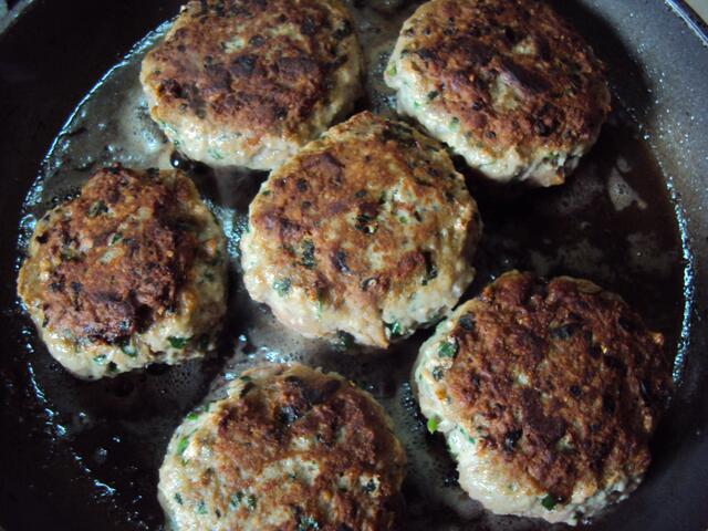 ... fast fertig in der Pfanne ...