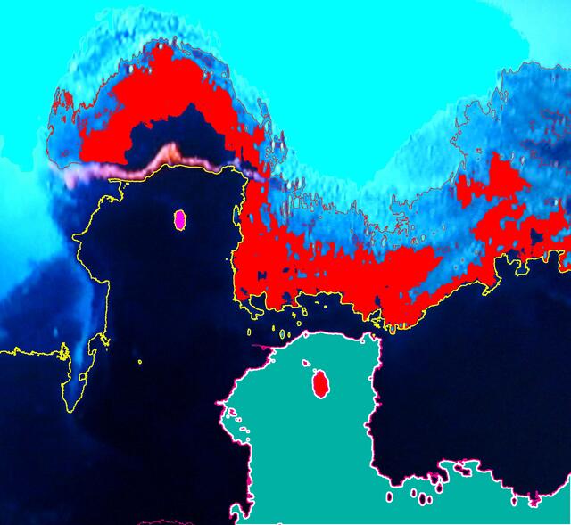 Wasser-Vulkanismus a&s-malerisch. 20/4/10.