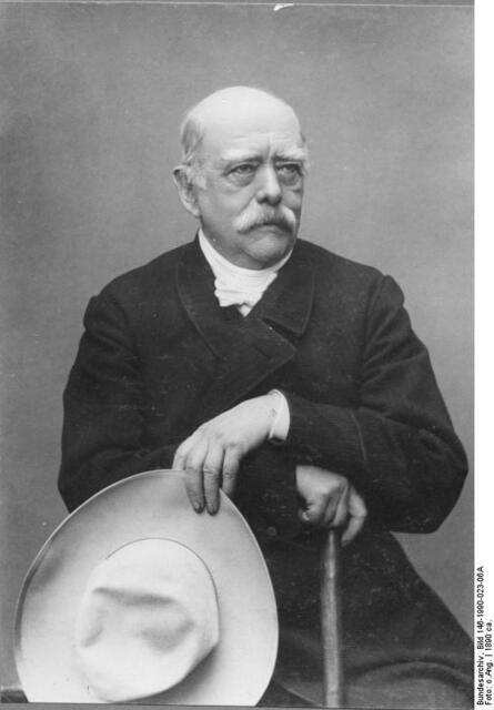 Otto von Bismarck, genannt "der Alte" | Foto: http://de.wikipedia.org/w/index.php?title=Datei:Bundesarchiv_Bild_146-1990-023-06A,_Otto_von_Bismarck.jpg&filetimestamp=20091130143322