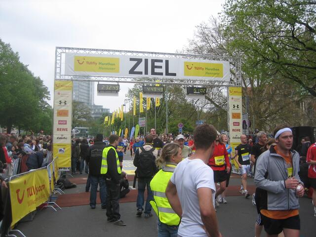 Zieleinlauf