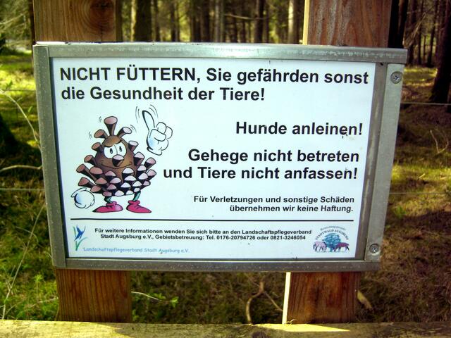 "Verhaltungsregeln" müssen einfach sein ...