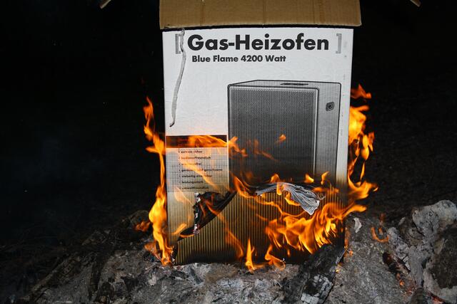 ...er brennt wirklich!