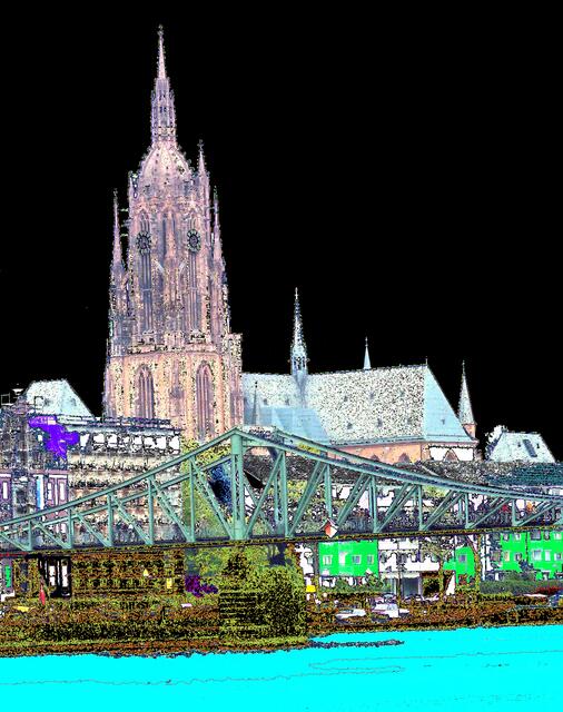 a&s-Dom-Malerei 2010 zur Retrospektive E.L.K.