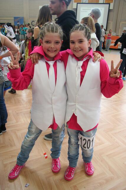 Anika u.Shirin, 3.Platz Kinder Duo