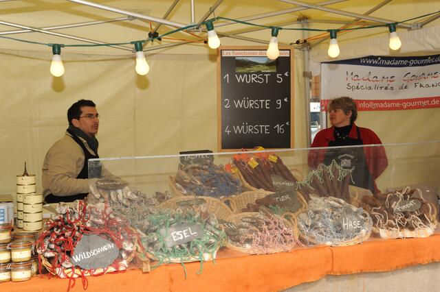 Die Wurst Sorten, wie Esel und auch  Reh