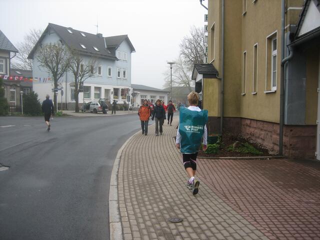Warmlaufen ...