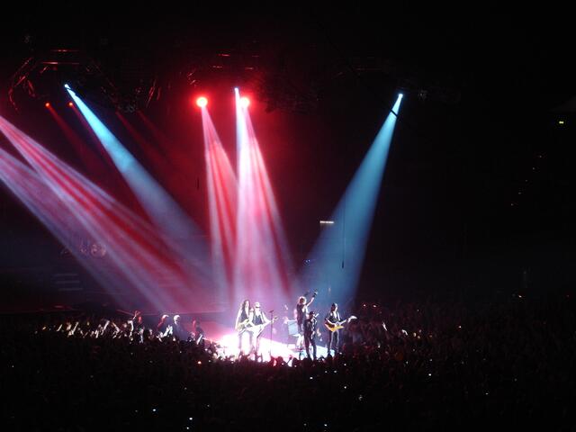 8. Mai 2010 - Scorpions in der Münchner Olympiahalle