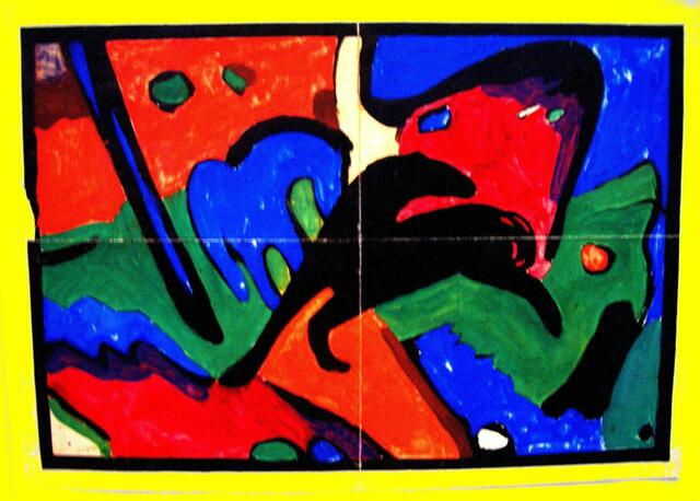 Ferde-Malerei Franz MARC (Franz Marc Museum); a&s-Bild.