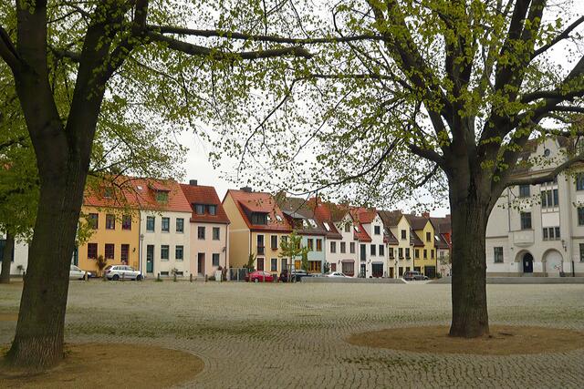 Häuserzeile am Alten Markt