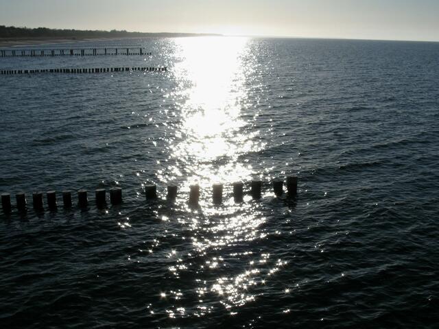 Ostsee-Eindrücke, Sonnenspiegelung