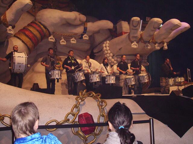 Die Surfdrummers (Schweiz) beim Soundcheck