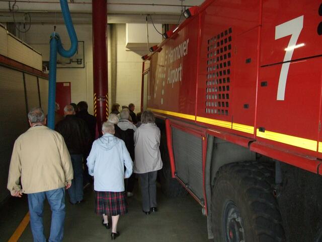 Bei der Flughafen-Feuerwehr
