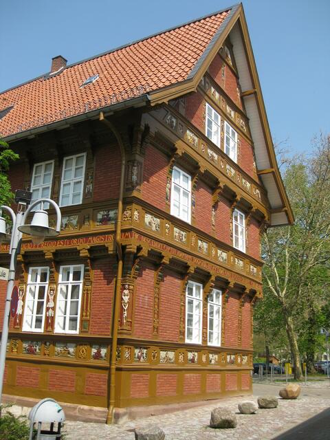 Schöne Häuser in Alfeld - die ehemalige Lateinschule