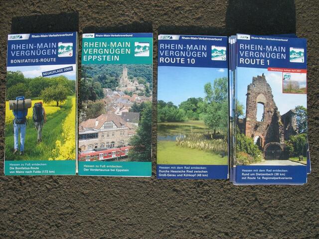 Freizeitkarten des RMV