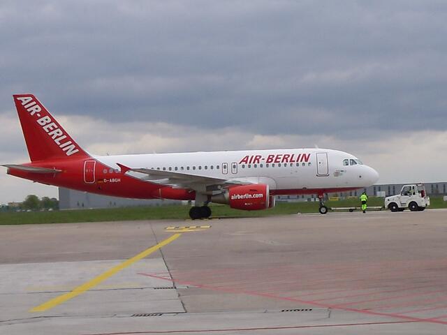 "Air Berlin" steht bereit zum Start