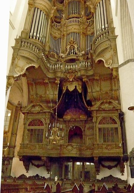 Barocke Orgel von 1770, umgebaut 1938
