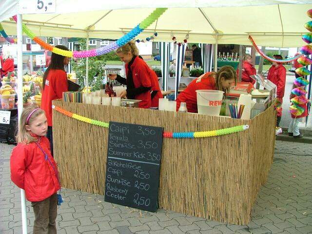 REWE Azubis in der Cocktailbar
