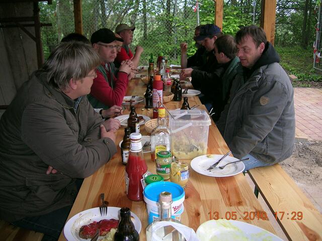 Grillen im Vereinsheim