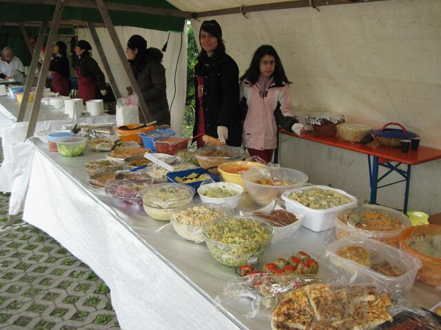 Salate und Snacks