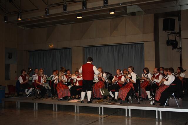 Sorgte für den musikalischen Rahmen: Die Stadtkapelle Neusäß.