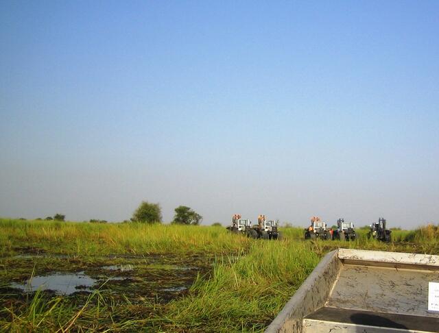 Wir kommen zum Treffpunkt