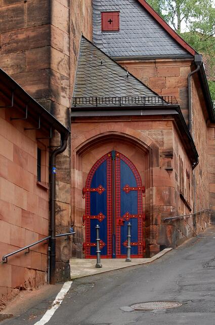 Eingang zu St. Johannes