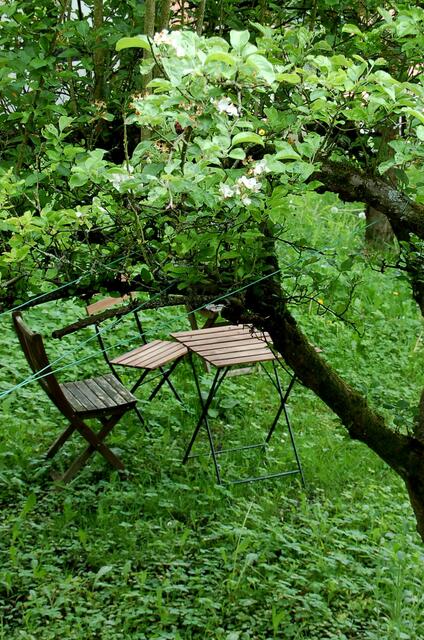 Lauschige Ecken vor mittelalterlichem Panorama