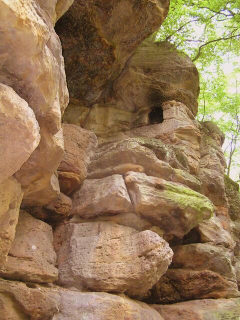 ...dort oben sollen sie gehaust haben