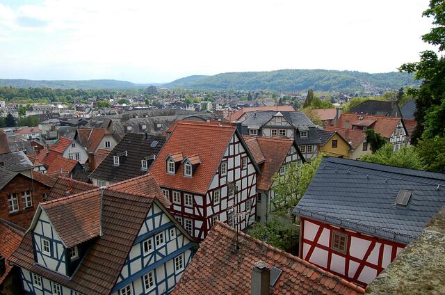 Aussicht in das südliche Tal der Lahn