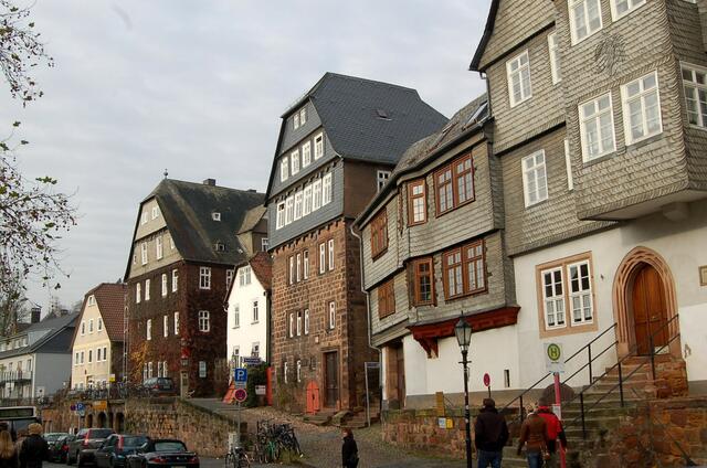 In der Barfüßerstraße beginnt der Aufstieg...