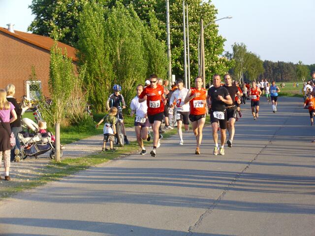 Die Vorbeiläufer klatschten uns wirklich zu !