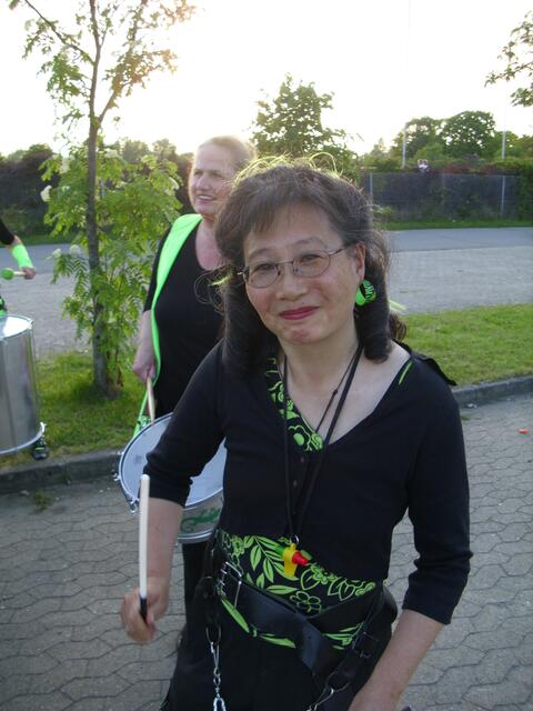 Smiling Ann mit ihrer Repi