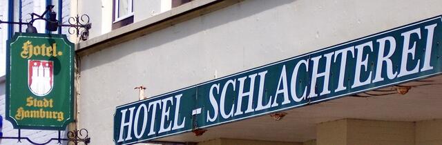 OK- noch ist das Hotel nicht geschlachtet...