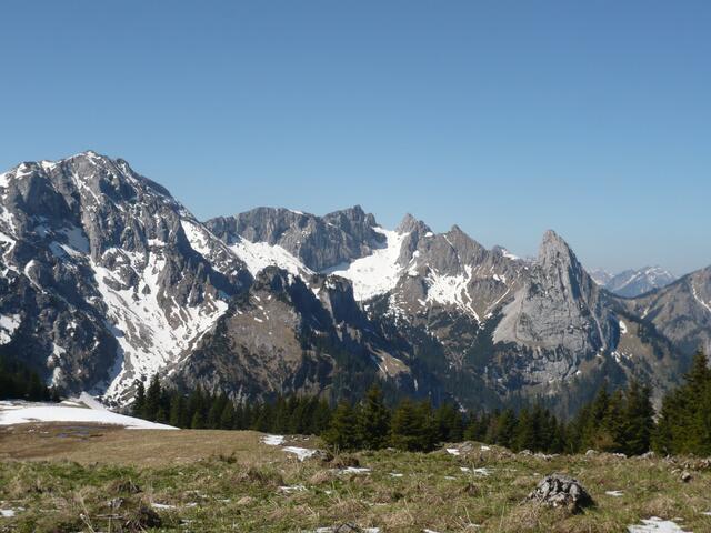 Hochplatte, Gabelschrofen und Geiselstein