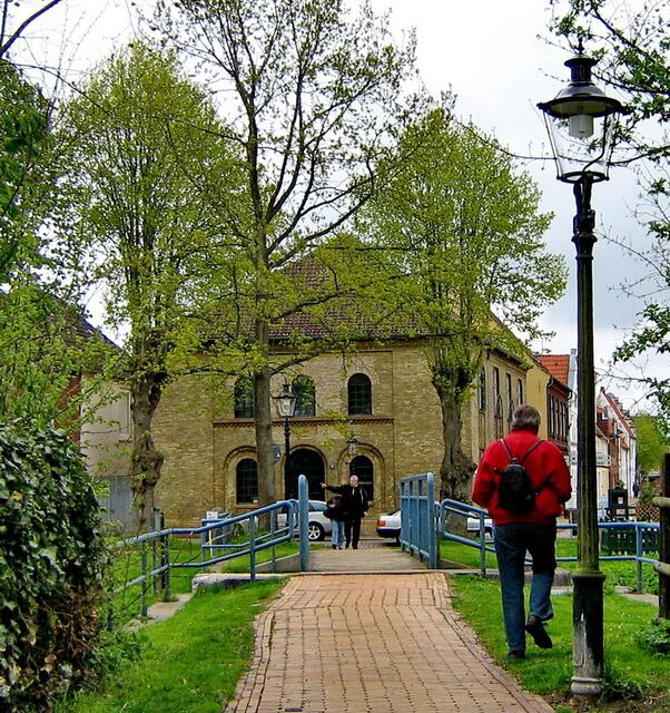 Ob es mir wichtig war? Keine Ahnung, aber diesen Weg nahm ich an jedem der Tage in Friedrichstadt hin und zurück!